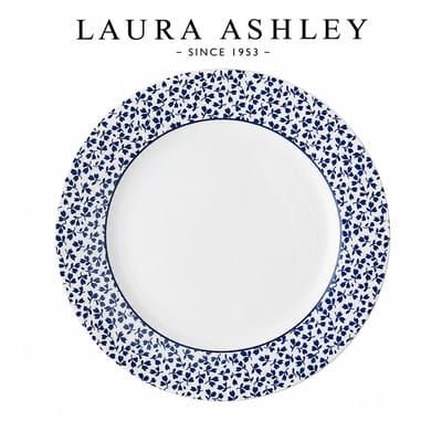 Laura Ashley Blueprint Collectables Borden - Plat - Ø 18cm - Floris - Kerstservies