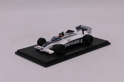 Brabham BT49C Spark Models Modelauto 1:43 1981 Hector Rebaque Parmalat Racing Team S4348 Monaco GP