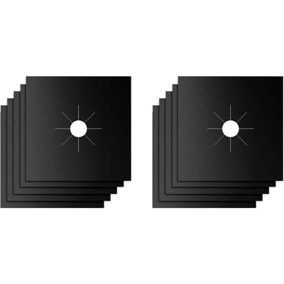 10 stuks Gasfornuis Afdekking Dikte 0,2 mm Waterdicht Herbruikbaar Hittebestendig Glasvezel Gasfornuis