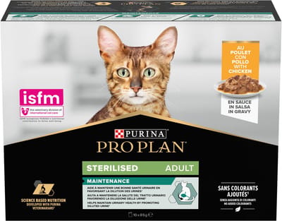 Purina Pro Plan Cat NutriSavour - Sterilised - 20 x 85 g