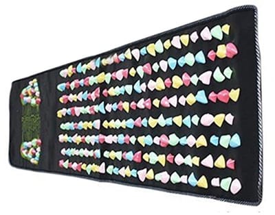 OmGoods - Dailygoody - Loopsteen voor Voetmassage - Reflexologie en Gezondheid - 1,7 m x 0,35 m - Massage voor Benen - Gezondheid en Verzorging - Ideaal voor Th