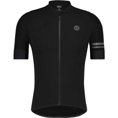 Woven Fietsshirt II Premium Heren - Zwart - M