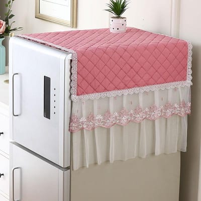 Koelkast Hoes Doek Stofhoes Huishoudelijke Koelkast Hoes Nieuwe Chinese Stijl Multifunctioneel Wasbaar Koelkast Handdoek 50 * 140cm