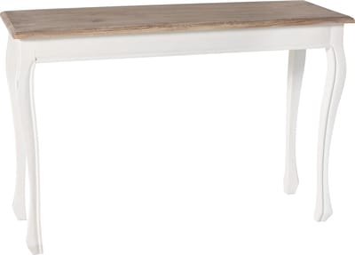 CLP Balto Consoletafel - Haltafel - Wandtafel - Dressoir - Hout - natura/wit