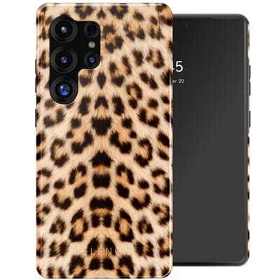 Selencia Hoesje - Geschikt voor Samsung Galaxy S25 Ultra - Backcover - Wild Leo