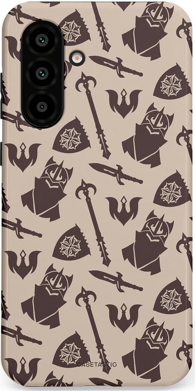 Casetastic Hoesje Geschikt voor Samsung A56 / A36 - Stijlvolle Beschermende Duo-layer Case - Eeuwige paladin