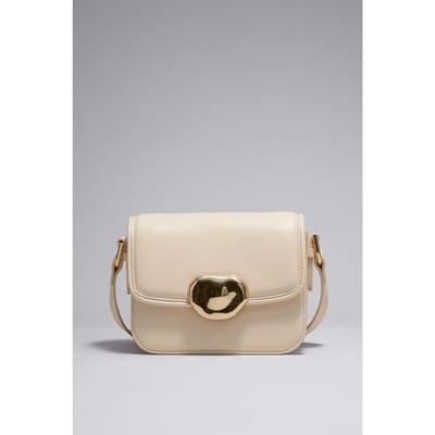 & Other Stories Aimo Mini Crossbody Beige Maat: OS | Schoudertassen Outlet | Dames | Beige