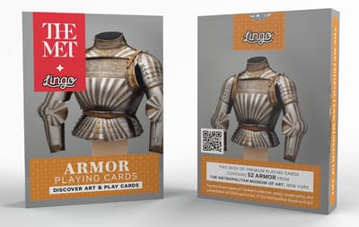 Lingo - De MET/The Metropolitan Museum of Art Collection of Armor & speel- en educatieve kaarten met belangrijke trivia | Leer de Kunsten van Armor & woordenschat op een leuke en gemakkelijke manier 52 essentiële vertalingen- Leren- reizen- spelen