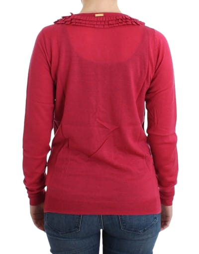Rokjesafwerking Cardigan Trui
