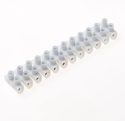 Kroonstrip 12 polig pvc 10mm²