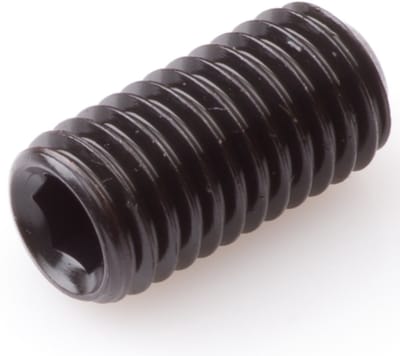 Stelschroef M4x12 - zak á 5 stuks - zwart - binnenzeskant - inbus