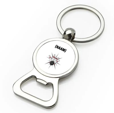 Akyol - bowlen met eigen naam flesopener - Bowlen - bowler - sport - 9 bij 3 cm