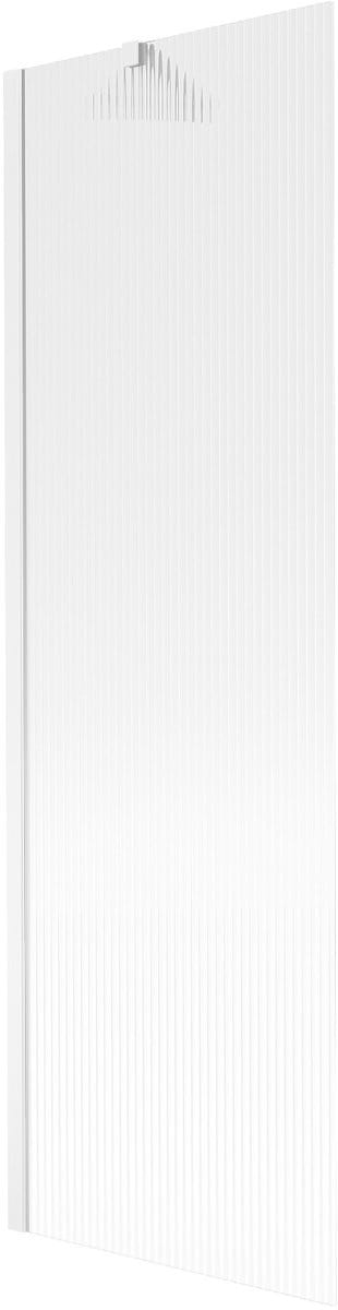 Mexen Next badwand scherm 1-delig 60 x 150 , strepen, wit - 895-060-000-00-09-20
