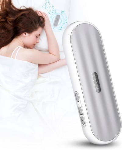 Slaapsprekers - Onderkussen Bluetooth Speaker - Botgeleiding Technologie - Witte Ruis - Draadloos - Wit