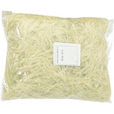 Papier Snippers Vulling Exquise Heldere Kleuren Geurloos Raffia Vulling Cadeauverpakking Vulmiddel voor Cadeau 30g beige