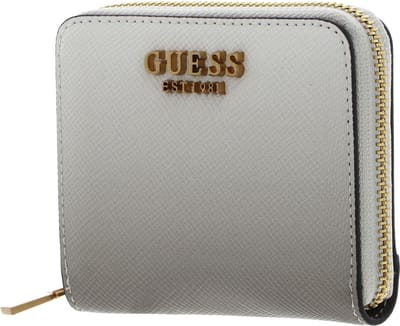 GUESS Portemonnee Lossie SLG Zip Around Wallet Grey Grijs