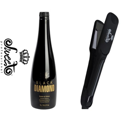 Black Diamond Proteïne Behandeling 1000ml & Sweet Professionele Stijltang