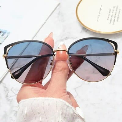 Modieuze cat-eye zonnebrillen voor dames en heren, luxe designer zonnebrillen, geschikt voor buitenactiviteiten zoals autorijden en vissen, UV400 zonnebrillen.