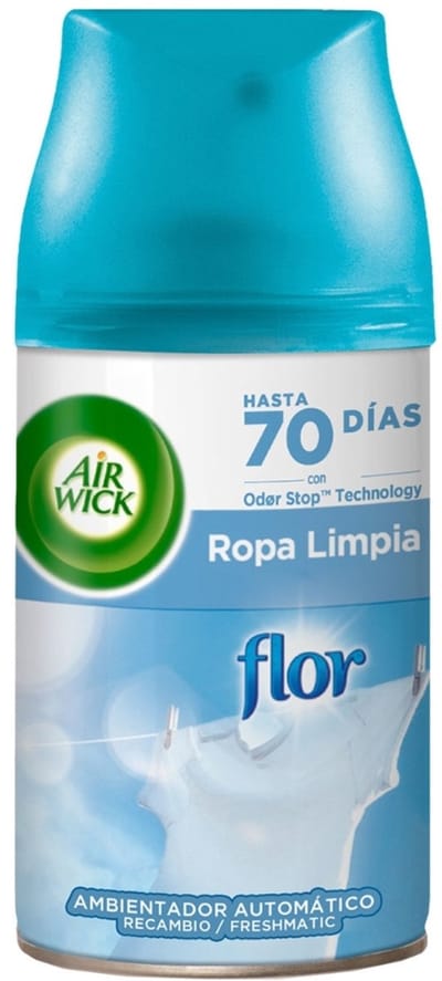 Air Wick - Luchtverfrisser Navulling - Bloem & Fris - Automatische Spray - 250 ml