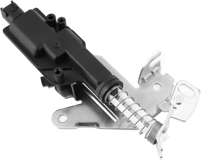 Dailygoods- Achterklep Slot Gloednieuw - Kofferbak Actuator - Compatibel met Mk5/Mk6 - Afmetingen 190x100mm - Materiaal ABS/IJzer - Zwart/Zilver - Kofferbakslot