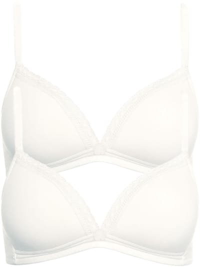 2-pack driehoek BH zonder beugel Ines