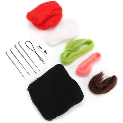 Naaldvilten Starter Kit Dier Pop Vorm Knutselen DIY Handwerk Cadeau Materiaal Tas Varken Shiba Inu