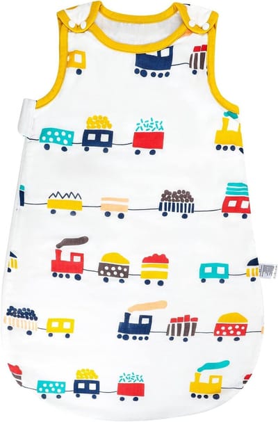 Allecto Premium - Mouwloze katoenen babyslaapzak 0.5 tog XL 18-24 maanden voor zomerse nachten