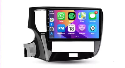 Autoradio 4/64GB met Carplay en Android auto | Geschikt voor Mitsubishi Outlander 2018-2022 | Radio scherm met Navigatie | 2018 2019 2020 2021 2022 | 3