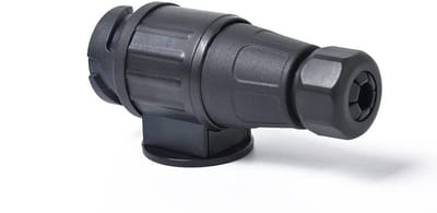 Dailygoody - Aanhangerstekker - 13-polig - 12V - Trekhaakcontactdoos - Geschikt voor Caravan - Zwart