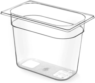 HENDI GN-container 1/4 – Tritan – 2,8L – Transparant – Temperatuurbestendig
