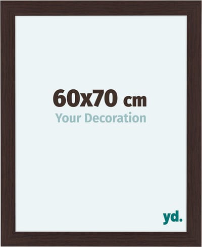 Your Decoration - Fotolijst 60x70 cm - MDF - Eiken Donker - Como
