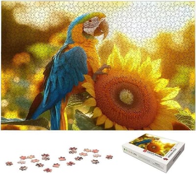 Houten Puzzel - Legpuzzel 1500 - Ontspanning Thuis - Lettermarkering Achterkant - 87x57 cm - Meerkleurig