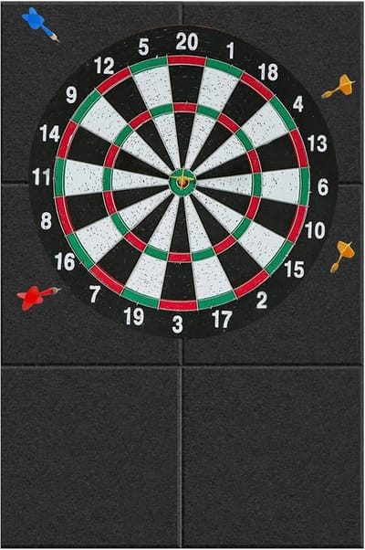 Dartbord Achterwand Bescherming Vilt - Wandbeschermer tegen Missers