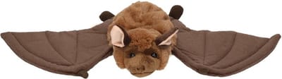Carl Dick Handpop Vleermuis - pluche poppenkast vleermuis - 36 cm - vleermuis knuffeldier