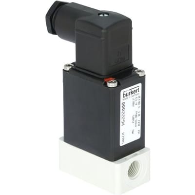 Magneetventiel G1/4'' NC PP EPDM 0-4.5bar/65psi 240VAC 0330 63652