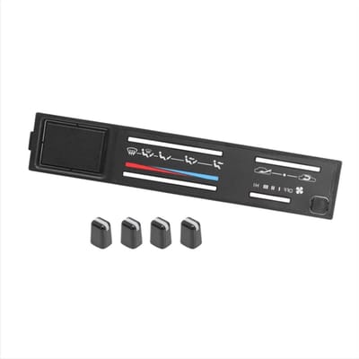 Klimaatregelaar - Schakelpaneel - Temperatuur Regelen - Plug-and-play - 1984-1988 - Zwart