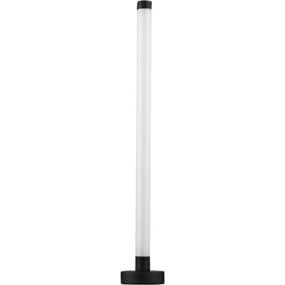 Lampadaire d'angle LED Lumière blanche froide Lampe haute LED sur pied pour salon chambre bureau angle EU Plug blanc/noir