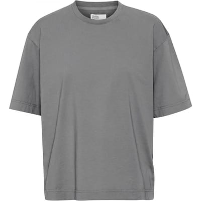 Dames-T-shirt Colorful Standard Organic oversized storm grey