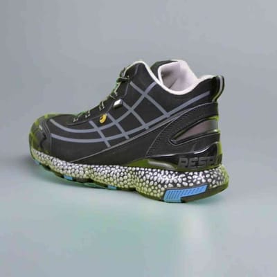 SIR SAFETY SNAKE Veiligheidsschoenen S3 HEREN Werkschoen Zwart - Aluminium Neus en Composiet Tussenzool - Antislip SR - Ademend