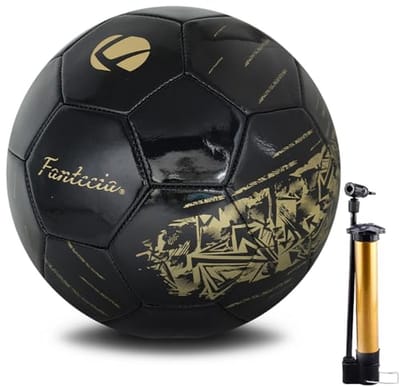 Voetbal Maat 5 - PU Leer Indoor/Outdoor | Perfect voor Jeugd en Volwassenen