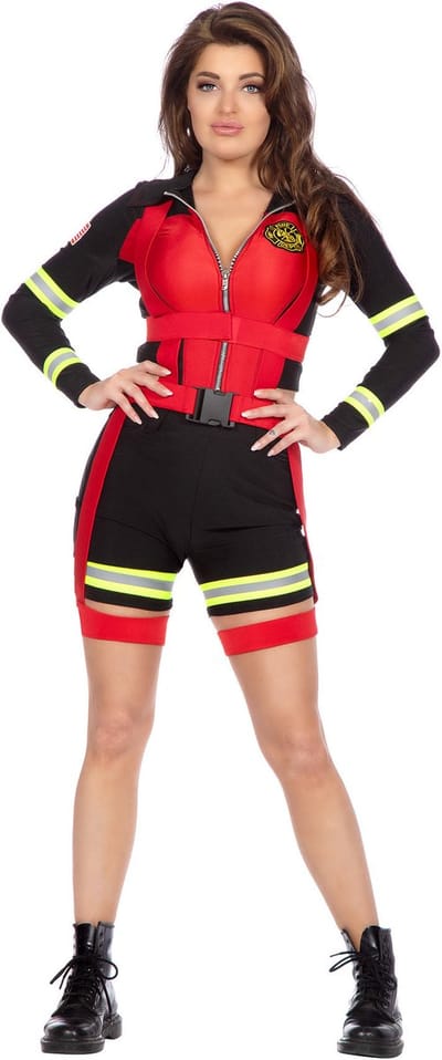 Sexy Brandweer Outfit Dames - Maat 42