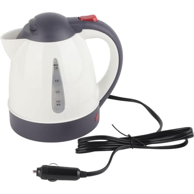 Chauffe-eau portable 1000 ml 24 V pour voiture et camion, pour préparer du thé ou du café white