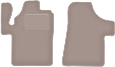 Beige velours matten voor: Mercedes Viano W639 bestelbus (2003-2014)