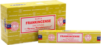 Satya - frankincense - wierook - doos 12 stuks van 15 gram
