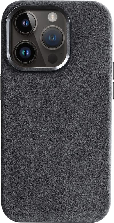 iPhone Alcantara Case - Space Grey