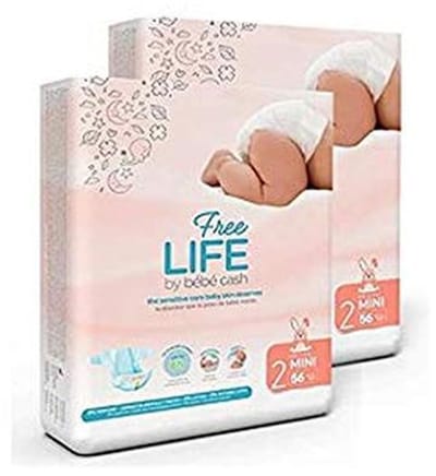 Baby luiers maat 2 (3-6 kg) - 112 stuks