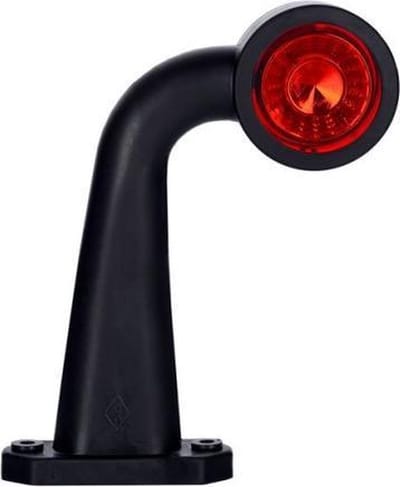 led breedtelamp links 180mm 2x led - aanhanger zijlamp - zijlicht - breedtelicht