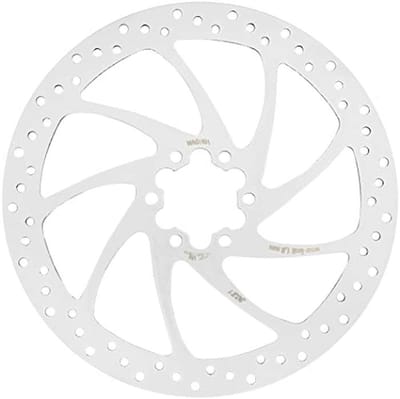 6-gats remschijf 180mm - Hoge remprestaties en lage geluidsontwikkeling