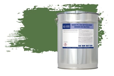 Wixx PU 250 Betonverf Buiten en Binnen - 2.5L - RAL 6010 | Grasgroen