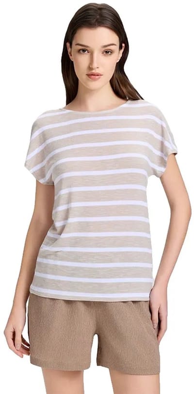 Luhta Hagalund T-shirt Met Korte Mouwen Grijs M Vrouw